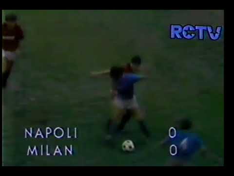 Maradona vs AC Milan in Serie A 1984-85 (Home)
