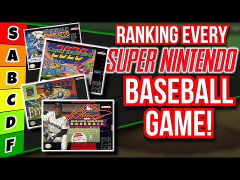The Ultimate Ranking of All 20 Super Nintendo Baseball Games