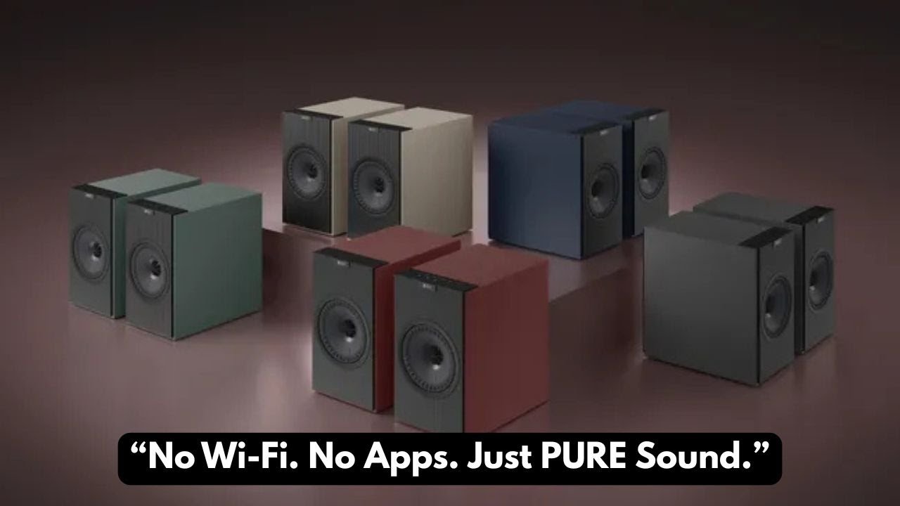 No Wi-Fi. No Apps. Just Perfect Sound — Meet the KEF Coda W!