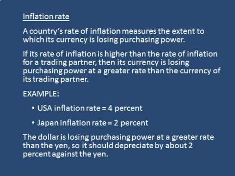 Chapter 10 -- Determination of exchange rates