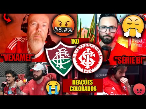 REAÇÕES dos COLORADOS - FLUMINENSE 1X0 INTERNACIONAL - BRASILEIRÃO 2025 - REACT VAMOS RIR!