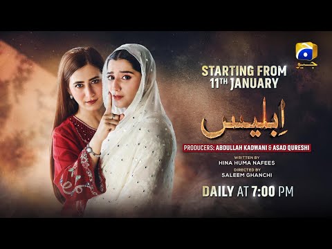 Iblees | Starting from 11th Jan | Daily at 7:00 PM