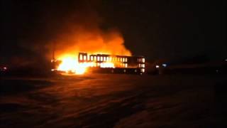 preview picture of video '2-Alarm 'Old Pa's Woodshed' Fire, Binghamton NY  01.02.2012'