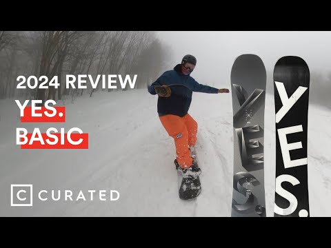 2024 Yes. Basic Snowboard Review | Curated