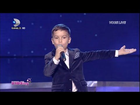 Luca Iorgu canta Strangers in the night - Semifinala 2 - KIDSing 2014