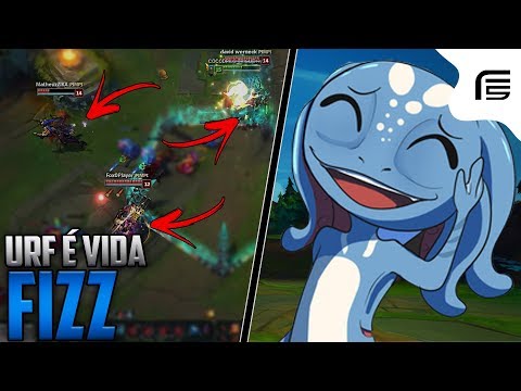 URF É VIDA - FIZZ E SUAS PIRUETAS INFINITAS SEM Mtry0h