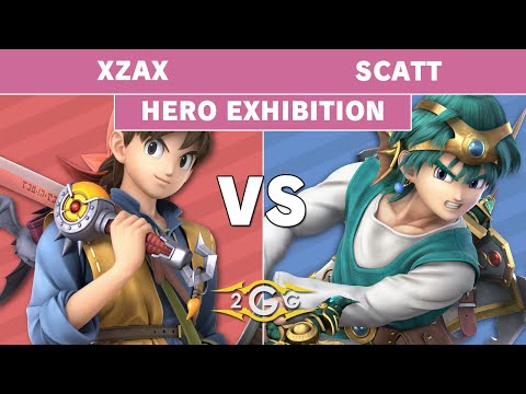 Hero Exhibition - Xzax (Hero) vs Scatt (Hero) - Smash Ultimate