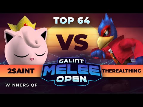 2Saint (Jigglypuff) Vs. TheRealThing (Falco)  - Top 64 WQ - Galint Melee Open: Summer 2021