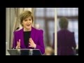SNPs Nicola Sturgeon promises to reform.