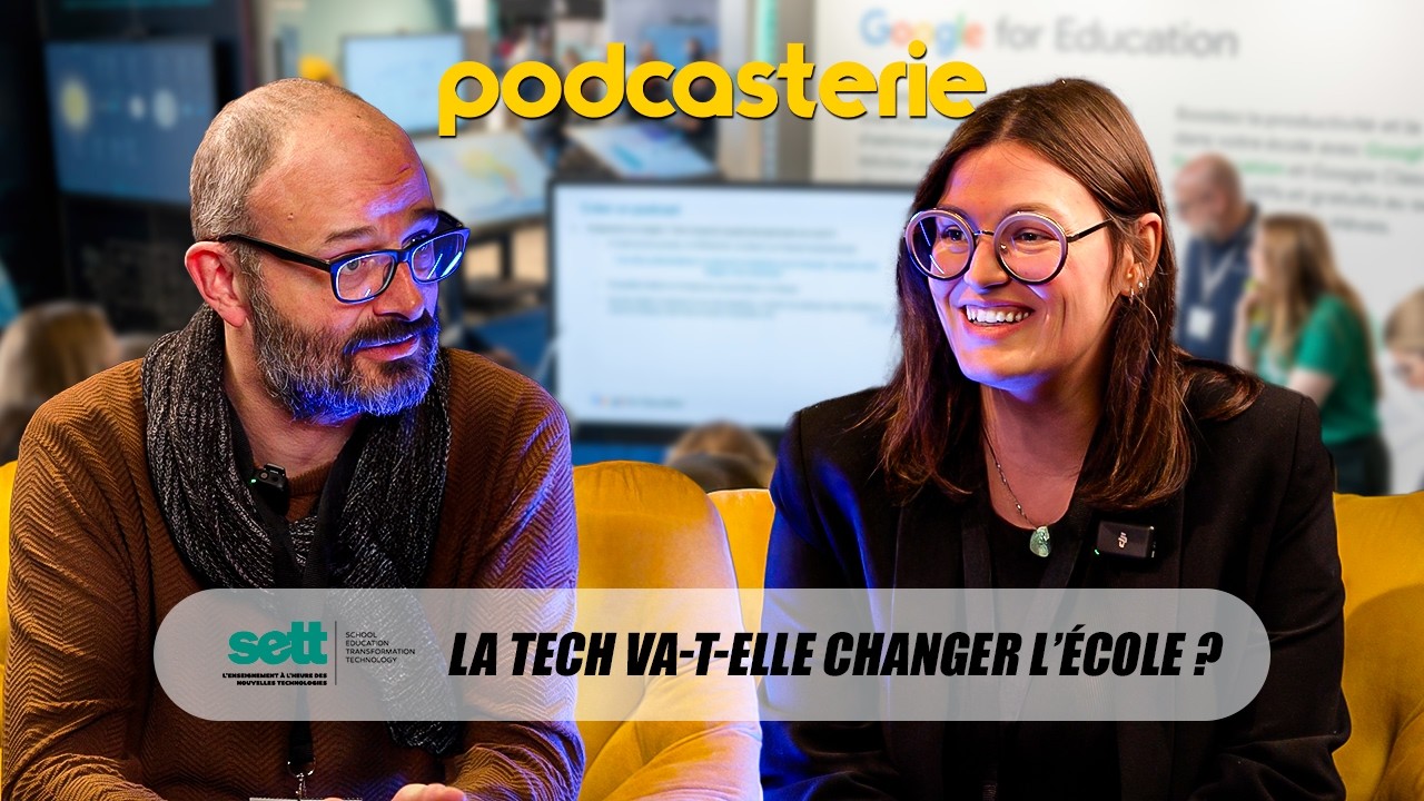 UNE TECHNOPÉDAGOGUE ÉVOQUE L'IA - LA PODCASTERIE AU SETT #5