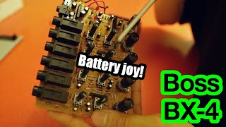 Video thumbnail for Boss BX-4 mixer : unboxing, disassembly and 303 distortion test! by gwEm’s gwEmbassy