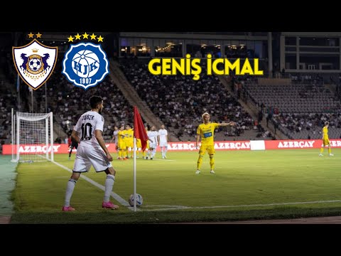 Qarabağ 2 1 HJK Helsinki Geniş icmal #qarabag #hik #hjkhelsinki #hjk #uel #extended