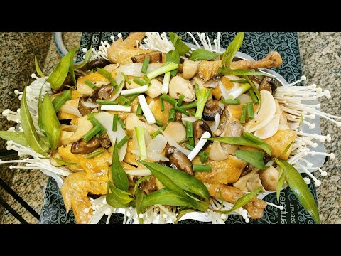 Cách làm GÀ HẤP NẤM ngon dễ làm - Món Ăn Ngon Mỗi Ngày