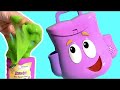 Dora The Explorer Talking Backpack Surprise Magical Toys Slime Surprises Phone By Disney Toy Review