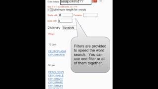 word unscrambler