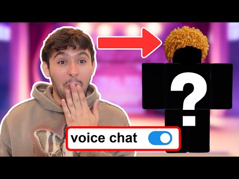 I went UNDERCOVER on roblox voice chat...🤫