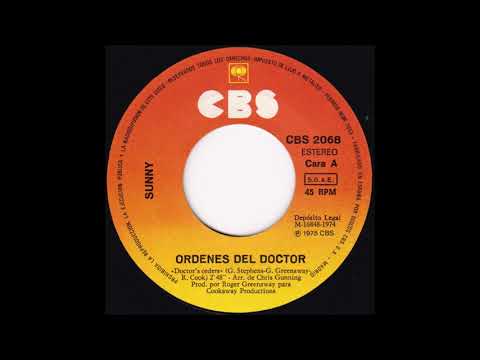Sunny - Doctor's Orders (1974) Vinyl HQ