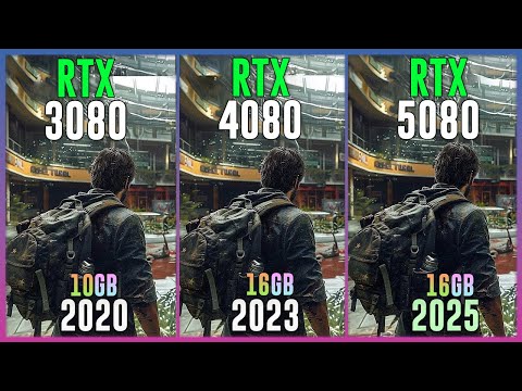 RTX 3080 vs RTX 4080 vs RTX 5080 - Test in 16 Games