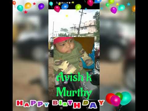 Avish Happy Birthday
