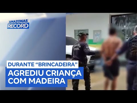 Homem é preso após agredir criança durante brincadeira em Carauari (AM)
