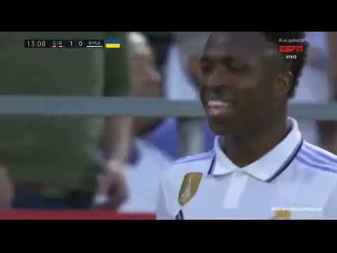 Vinicius Jr Against Girona | Vini Jr Angry |  Vini Jr Mocks Girona Fans