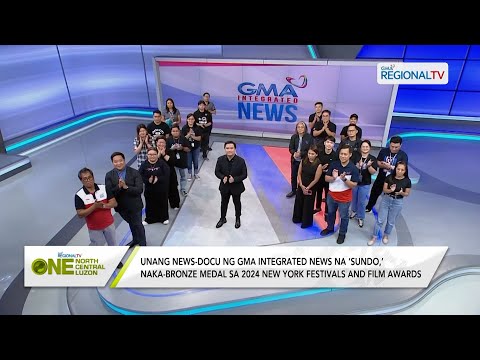 One North Central Luzon: 1st news-docu ng GMA, naka-bronze medal sa 2024 NYF and Film Awards