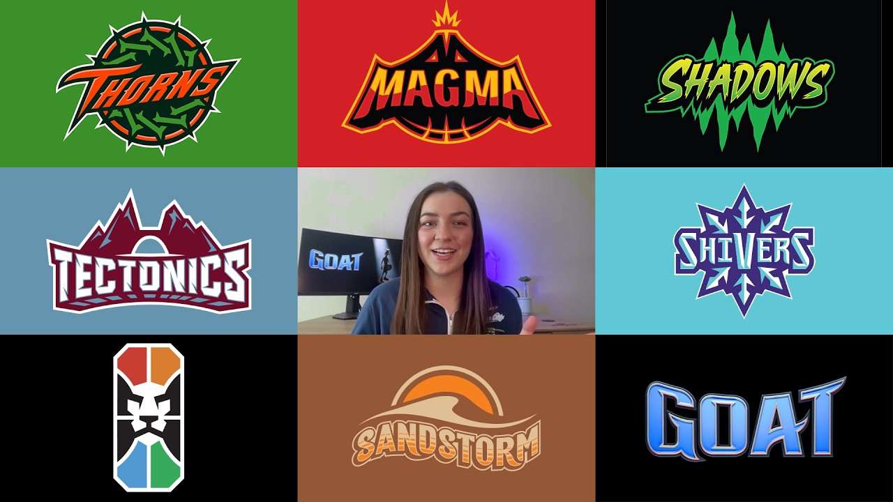 GOATtv: Making of League Logos