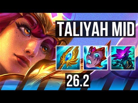 TALIYAH vs SYLAS (MID) | 9k gold comeback, 48K damage | EUW Grandmaster | 26.2