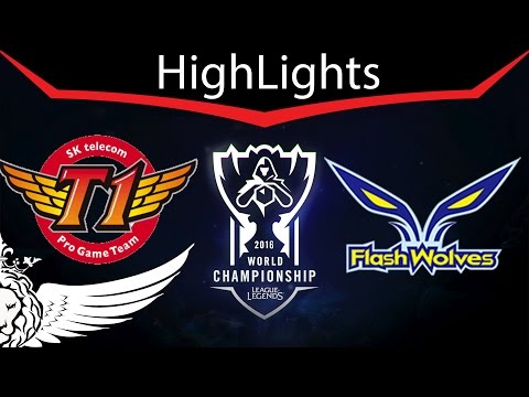 SKT vs FW Day 4  (SKT LOST!)  Highlights & Summary 2016 World Championship [HD]