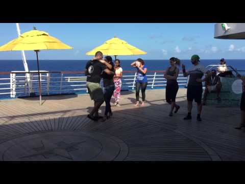Kizomba Harmony Billy Myles and Monica Kay -- Kizomba Demo ADC2015