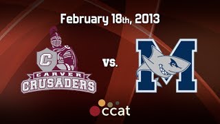 preview picture of video 'Carver Boys Basketball vs. Monomoy (2/18/13)'