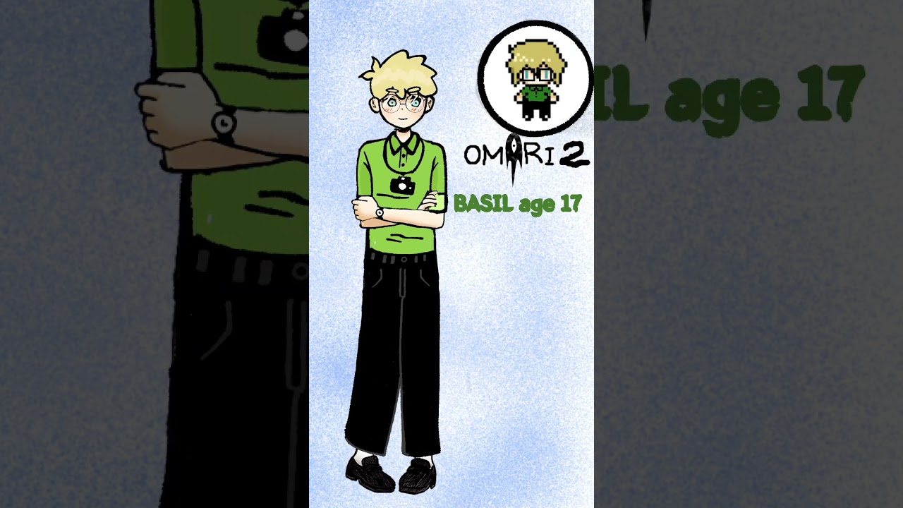 OMORI 2 COMING BACK] BASIL#omoriau #omori #omoriedit #omorifanart #omoribasil #omocat