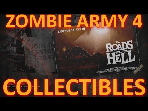Zombie Army 4: Dead War - All Roads Lead To Hell Collectibles Locations