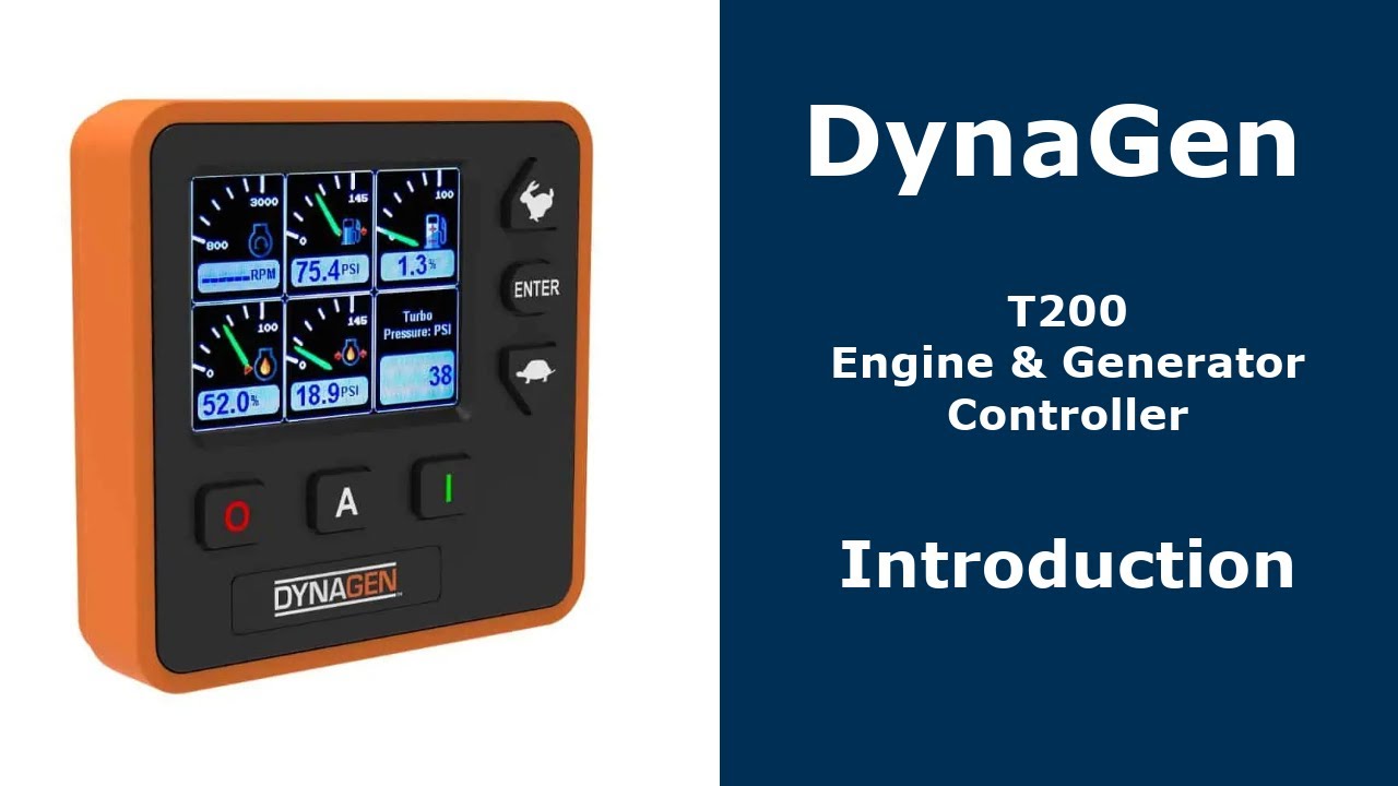 DynaGen T200 Engine & Generator Controller - Aurora Generators