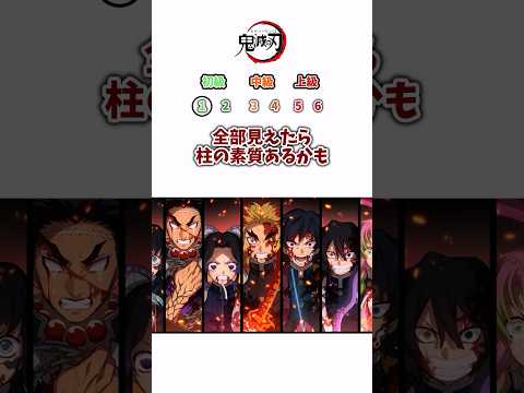 全部見えたら柱の素質あり！Part7 #鬼滅の刃 #クイズ #暇つぶし