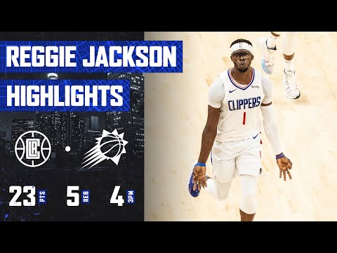 Reggie Jackson (23 PTS) Turns in Another Strong Outing vs. Phoenix Suns | LA Clippers