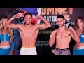 XANDER ZAYAS VS ALESSIO MASTRONUZIO FULL WEIGH IN AND FACE OFF VIDEO | LOMACHENKO VS COMMEY