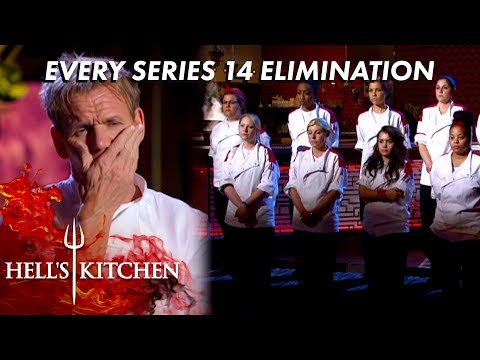 Every Series 14 Elimination on Hell's Kitchen