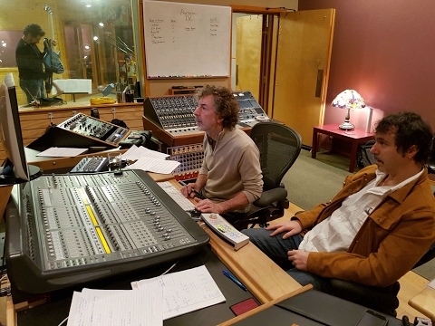 Fingerfusion Project- the beginnings at Simon Phillips Studio