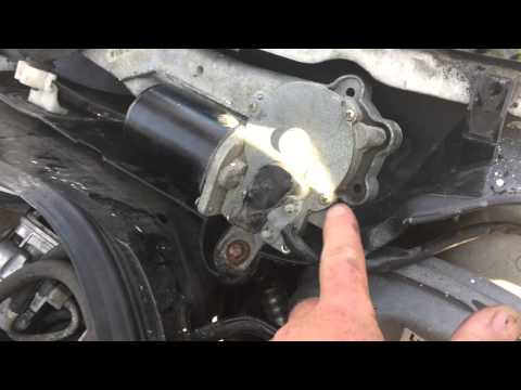 Mercedes windshield wiper stays running /won't park, problem fixed