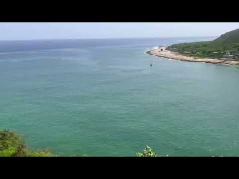 Vista del Morro en Santiago de Cuba