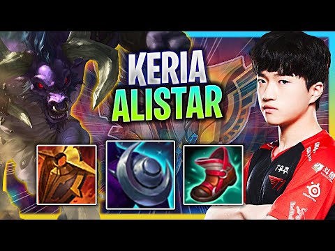 LEARN HOW TO PLAY ALISTAR SUPPORT LIKE A PRO! | T1 Keria Plays Alistar Support vs Rell!  Season 2023