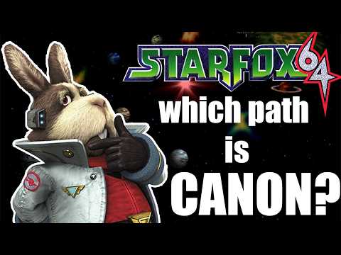 Plotting Star Fox 64's "Canon" Route