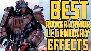 Fallout 76 - Best Legendary Effects for Power Armor