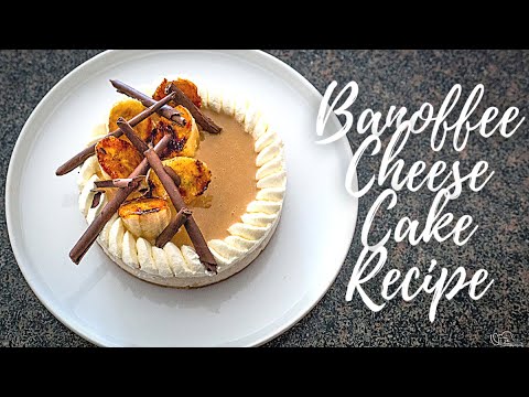 How to make Delicious Banoffee Cheesecake Step by step Recipe| Banana Cheesecake with Dulce De Leche