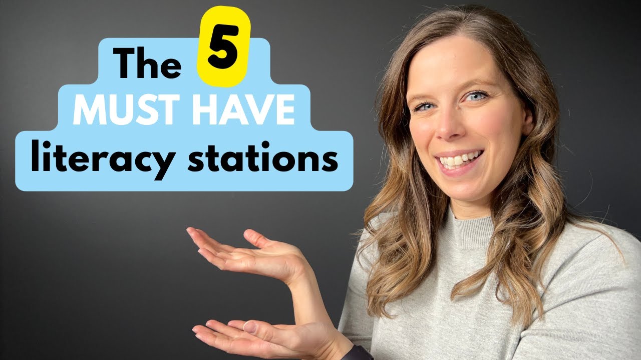 📚 5 MUST-HAVE Literacy Stations for Elementary Classrooms