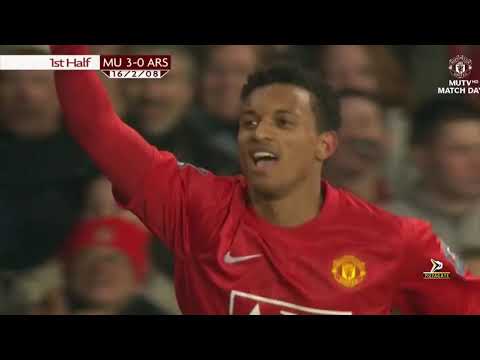 Manchester United 4 0 Arsenal   FA Cup 2007 2008 50fps
