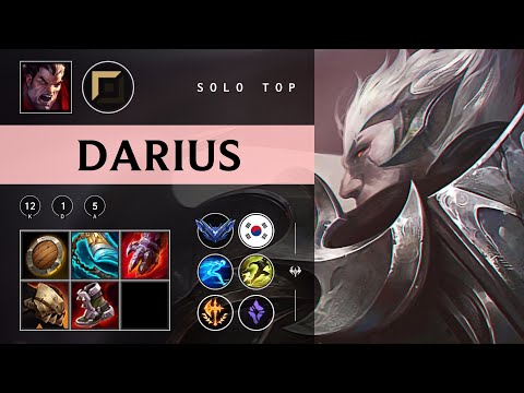 Darius Top vs Gangplank - KR Diamond Patch 25.24