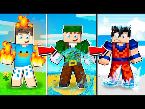 CONSEGUIMOS NOVOS PODERES ESPECIAIS NO MINECRAFT!!