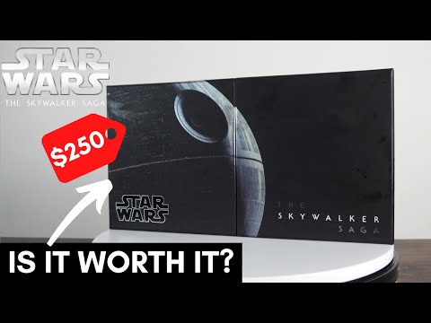 Star Wars: The Skywalker Saga 4k Blu Ray Box Set Unboxing and Review
